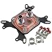 Aveks CPU Water Cooling Block Waterblock 50mm Copper Base Cool Inner Channel