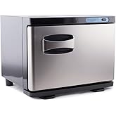 DERMALOGIC Towel Warmer, STAINLESS Hot Towel Heater Warmer Cabinet 2 in 1 Electric Equipment 8L Massage Facial Spa Beauty Salon Nails Shop GYM Home and Commercial