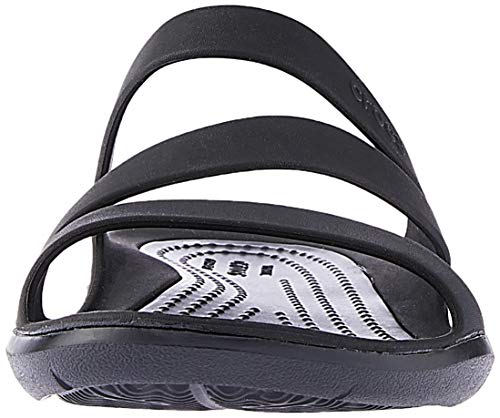 Crocs Black Swiftwater Sandal for Women - Image 5