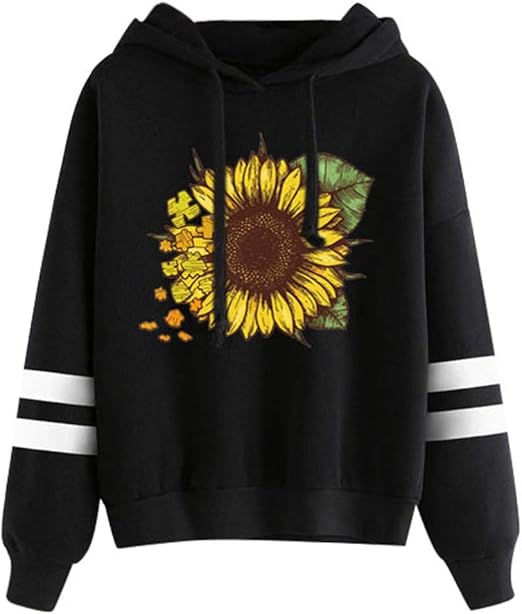 sunflower hoodie women's