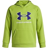 Under Armour boys Rival Fleece Big Logo Print Fill Hoodie