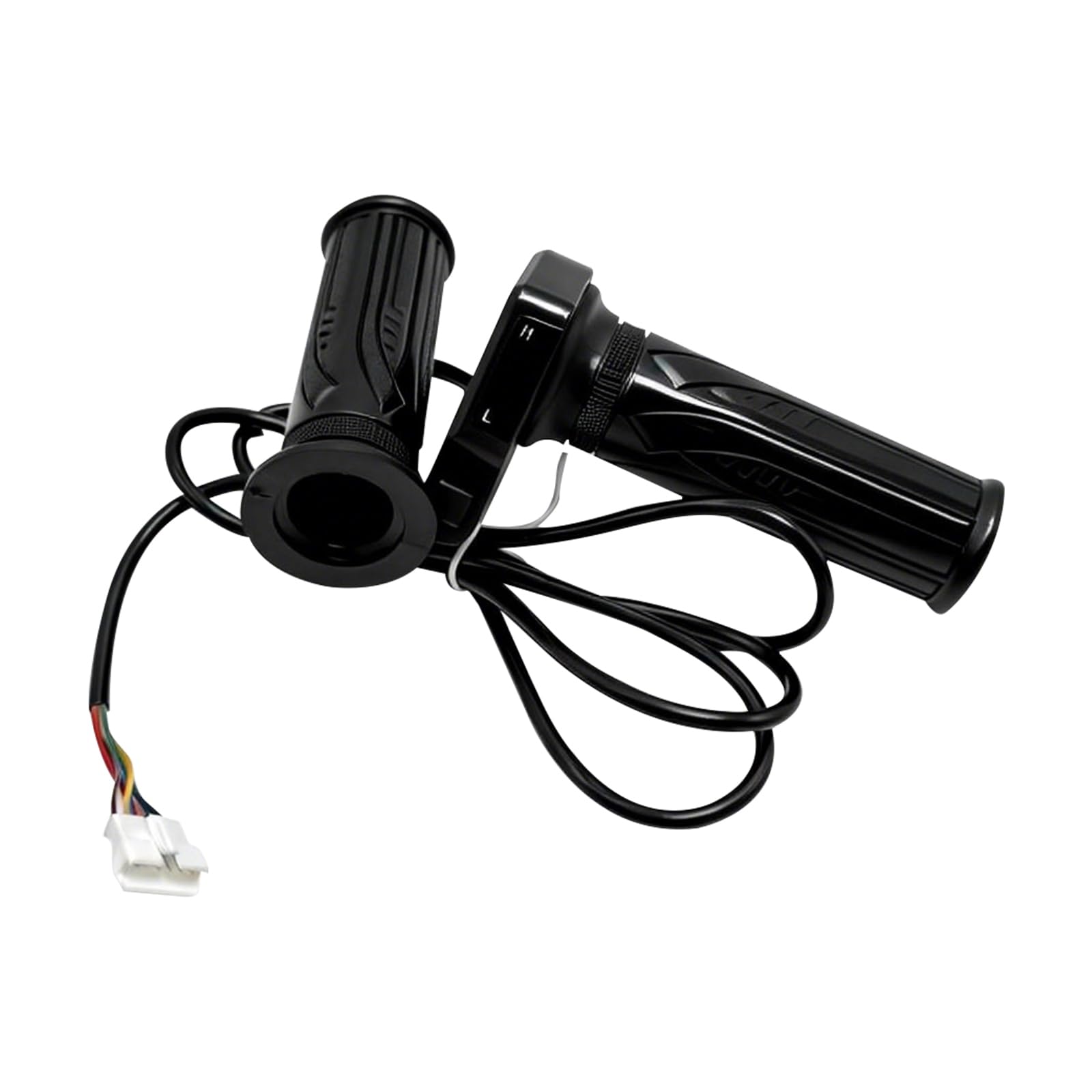 Photo 1 of 1 Pair KH-DX 36V EBike Throttle Grip Replacement Fit for Jetson Bolt Pro for Jetson JX10 Electric Bike Atlas Ancheer Dyu D3F D2F C3 C4 with Cruise Controll Button and LCD Voltage Display