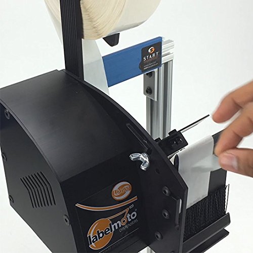 START International LD3500-UK High-Speed Electric Clear Label Dispenser, 57 mm W x 102 mm L, Black - Image 3