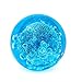 Turquoise Bubbles Glass Drawer Pull, Cabinet Pulls, Dresser Knobs - Pack of 12