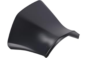 For Highlander 2020-2022 Left Side Mirror Assembly Lower Cover Trim - Black ABS Replacement for Exterior Rear View Mirror Bas