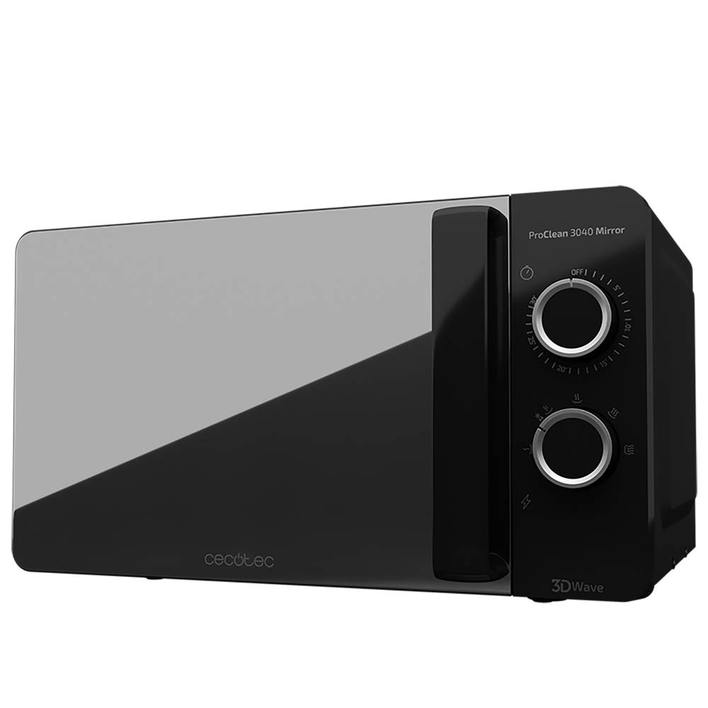 Cecotec-Microondas-de-20-Litros-ProClean-3040-700-W-de-Potencia-Revestimiento-Ready2Clean-6-Niveles-Funcionamiento Cecotec-Microondas-de-20-Litros-ProClean-3040-700-W-de-Potencia-Revestimiento-Ready2Clean-6-Niveles-Funcionamiento