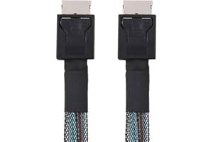 xiwai Straight Type Connector OcuLink PCI-Express SFF-8611 4i Male to PCIe SFF-8611 Male Data Active Cable for External eGPU 