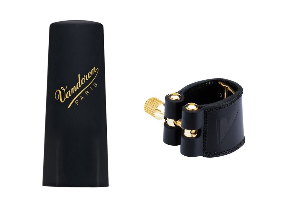 Vandoren LC290L Baritone V16 Saxophone Leather Ligature with Cap