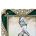 WorldWide Selection Home - Metal Photo Frame/Picture Frame, 4 x 6 inch, Real Clear Glass Front Cover, Vintage European Retro Style, Bronze Patina Plated, Tabletop Horizontally or Vertically