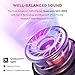 RX Best Wireless Earbuds Bluetooth 5.0 Ear Buds Wireless Headphones with 8 Hours Playtime and 2200mAh Charging Case Designed for Sport - Hi-Fi Well-Balanced Stereo Sound, Waterproof, Mic, CVC, Apt-X