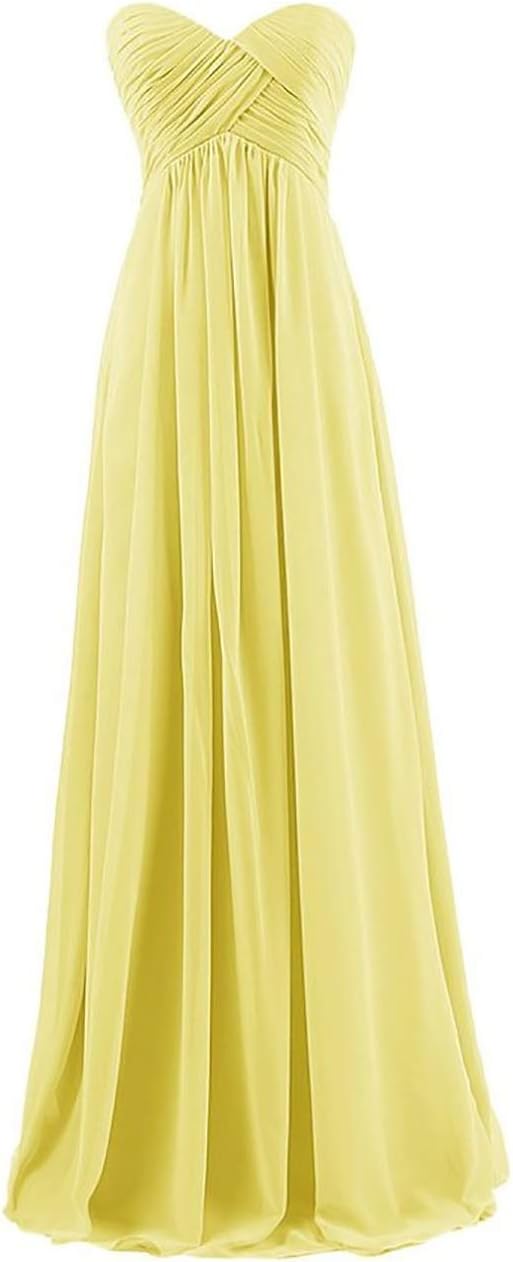 amazon yellow bridesmaid dresses