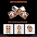 1157 2057 2357 7528 BAY15D LED Bulbs Polarity Free, Super Bright High Power LED Lights, Use for Turn Signal Lights, Amber (Pack of 2)