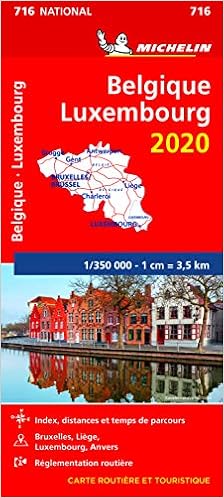 Amazon Fr Carte Michelin Belgique Luxembourg 2020 Michelin Livres
