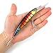 Aorace 6pcs/lot Pesca Deep Sea Fishing Lure Kit Fishing Bait Hook 2/0# Minnow Fishing Tackle 16.5cm/33.4G 1pc