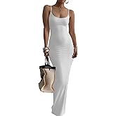 Nimsruc Women Summer Long Dress Spaghetti Strap Sexy Slim Sleeveless Bodycon Maxi Party Dresses 2026