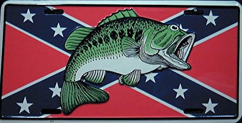 Rebel Bass License Plate