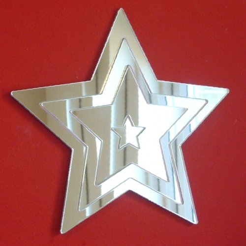 Super Cool Creations Star Infinity Mirror - 47cm x 45cm
