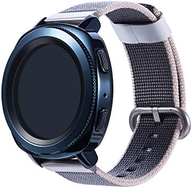 Cumeou Gear Sport/S2 Classic Band, Nylon Replacement Bands 20mm Quick Release Breathable Bracelet Strap for Samsung Gear S2 Classic SM-R732/Gear Sport/Garmin vivoactive3/vivomove HR/Huawei Watch2