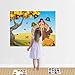 Happy Storm Thanksgiving Party Games Activities for Kids - Pin The Hat on The Turkey Fall Festival Games Party Favors Supplies, Thanksgiving Crafts Gifts for Kids
