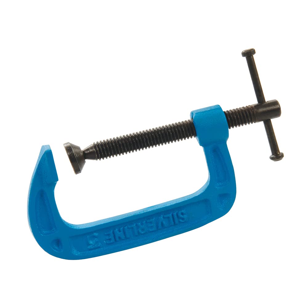 Silverline 993290 Light Duty G Clamp 75 mm