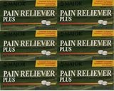 Headache Pain Relief Generic for Excedrin Extra Strength Acetaminophen Aspirin & Caffeine Tablets 100 Per Bottle Pack Of 6 Total 600 Tablets