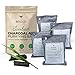 Enoch Air Purifying Charcoal Bamboo Bag (4x200g) Activated Odor Eliminator, Natural Air Freshener Remove Odor and Moisture. Air Deodorizer Bags for or Homes, Cars, Shoes, Fridges, and Closets