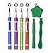 NewSilkRoad Replacement for Apple iPhone 7 iPhone 8 iPhone X Metal Magnetic Repair Opening Tool Set Precision Screwdriver LCD Opening Suction Cup Plastic Pry Spudger Model:XL-003