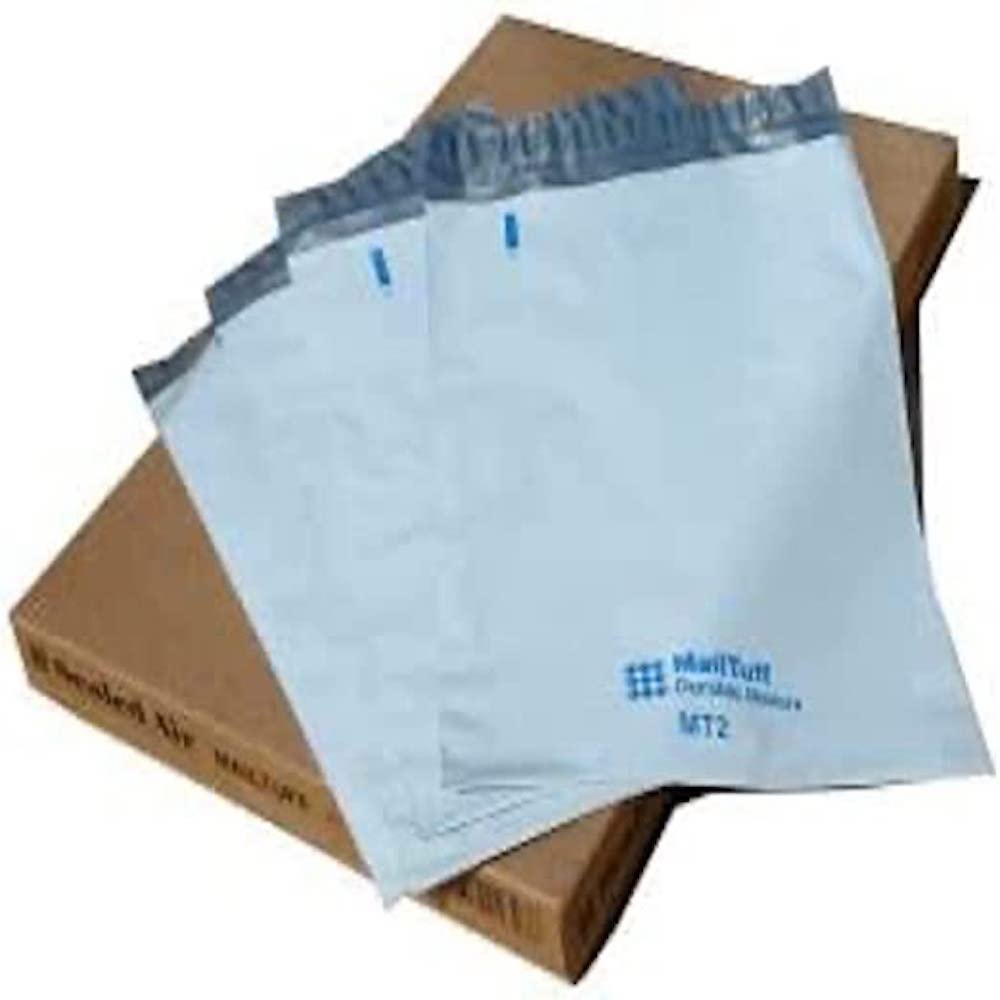 Mail Tuff Durable Poly Mailers MT4 Grey 295x415mm 100env/BX — image 1