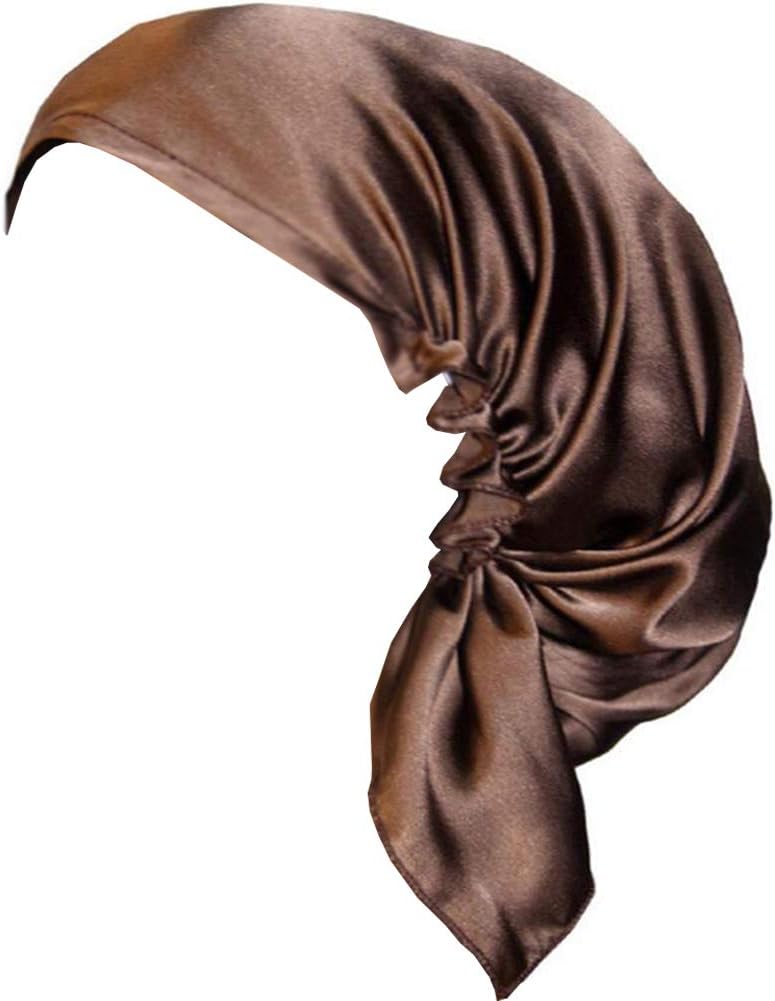 October Elf Women Sleep Cap 100% Mulberry Silk Night Cap Head Cover