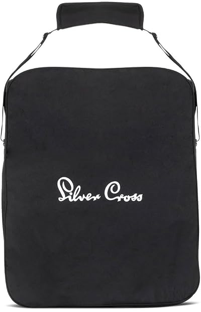 Silver Cross Clic Stroller Bag Pram Organizer Travel Bag Black