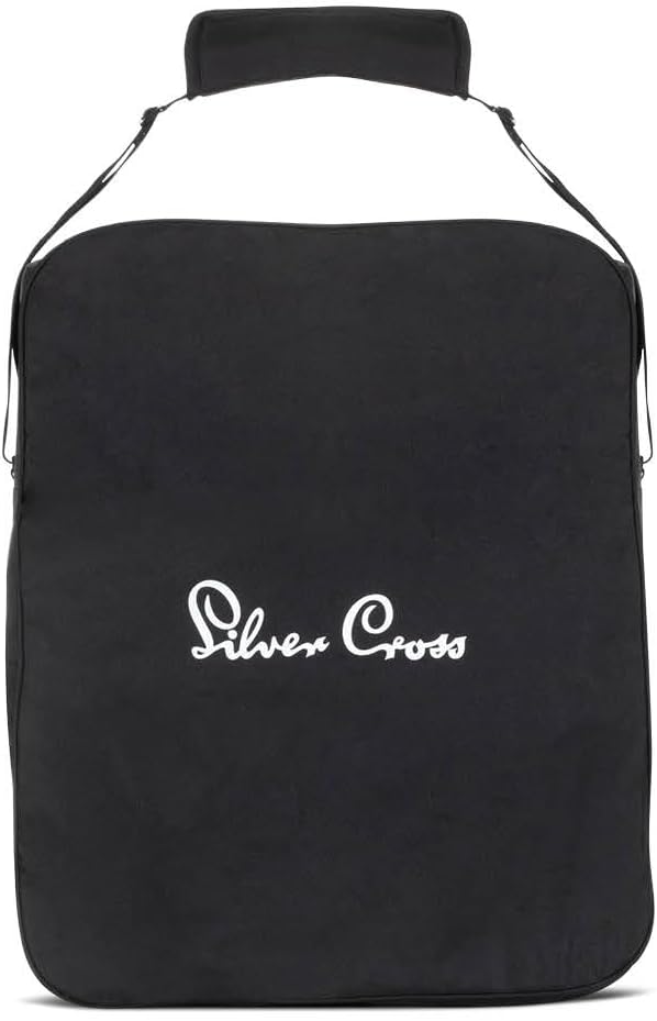 Silver Cross Clic Stroller Bag Pram Organizer Travel Bag Black