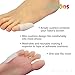 ZenToes Tailors Bunion or Bunionettes Pinky Toe Protector, Pack of 4 Soft Gel Padded Guards