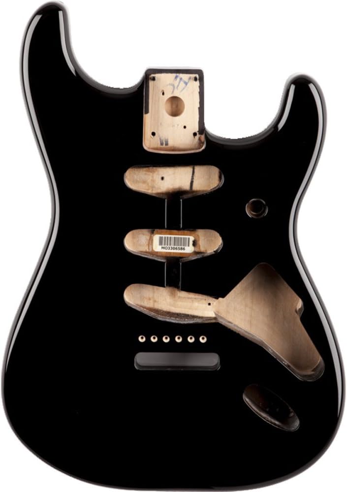 BODY ALDR STRAT VIN BR BLK, Black, 35.56 cm - Image 3