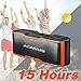 [2-Pack] AOMAIS Sport II Mini Portable Bluetooth Speakers – Dual Stereo Pairing Wireless Speaker, 20W HD Sound and Rich Bass, 15H Playtime, IPX5 Waterproof Speaker for Travel, Beach, Shower (Orange)thumb 3