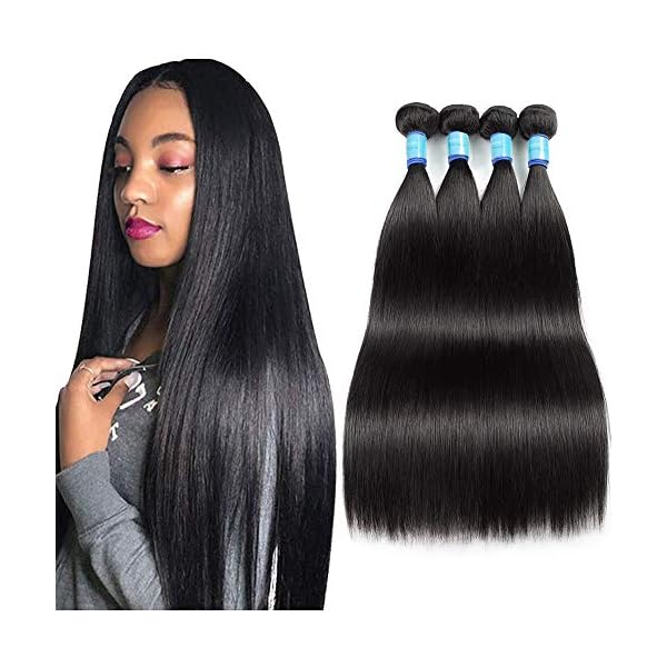 10A Straight Hair Bundles Brazilian Straight Bundles (18 20  display picture 2