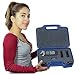 Life Made Better Storage Organizer - Compatible with ZOOM H1, H2N, H5, H4N, H6, F8, Q8 Handy Music Recorders And Accessories- Durable Carrying Case - Blue
