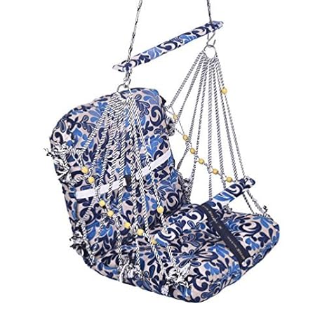 Aashi Enterprise Folding And Washable Cotton Swing For Kids (Multicolour, 2-13 Years)