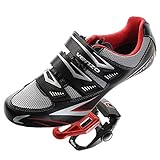 Venzo Road Bike for Shimano SPD SL Look Cycling Bicycle Shoes & Pedals Black