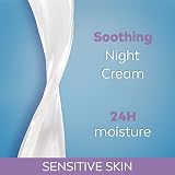 NIVEA Sensitive Night Cream 50 ml Pack of 3 for Sensitive Skin Liquorice Extract view 2