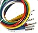 Peavey 3 Ft. Color-Coded Patch Cable (6 Pack)
