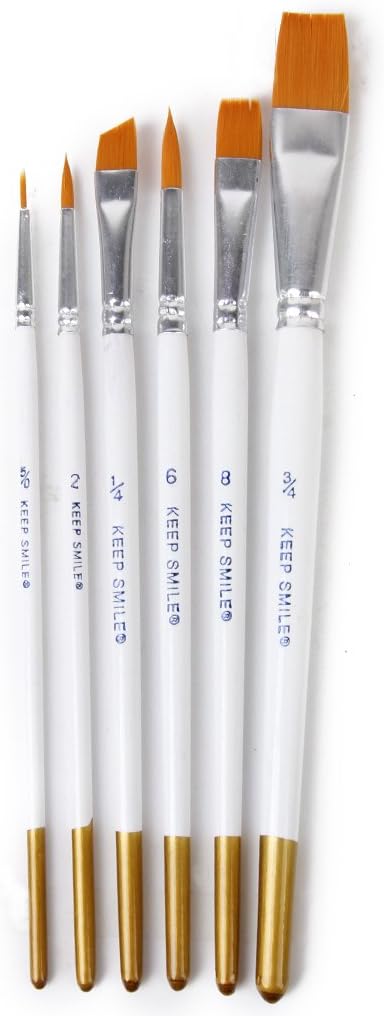 Pinceaux de Peinture Pinceaux pour Peinture Acrylique Aquarelle Pinceaux