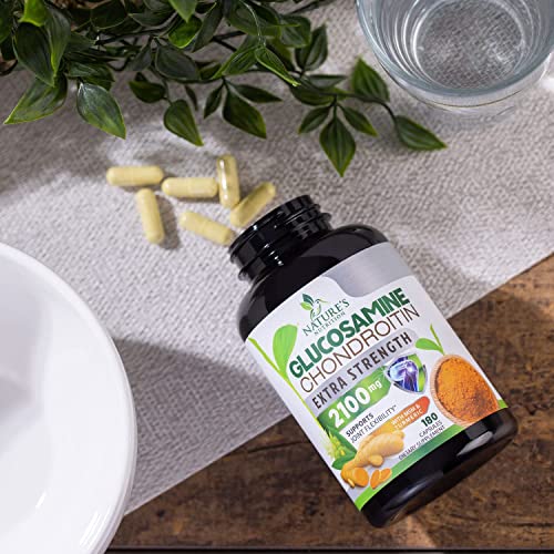 Glucosamine Chondroitin with Turmeric MSM Boswellia Triple Strength