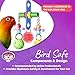 Super Bird SB1087 Tug O’War Bird Toy, Small/Medium Bird Size, 6″ x 3″ x 1″thumb 2