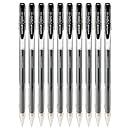Uni-ball Signo Dx Um-100 Gel Ink Pen - 0.5 Mm - 10 Pcs - Uni Mitsubishi Pencil(Black)
