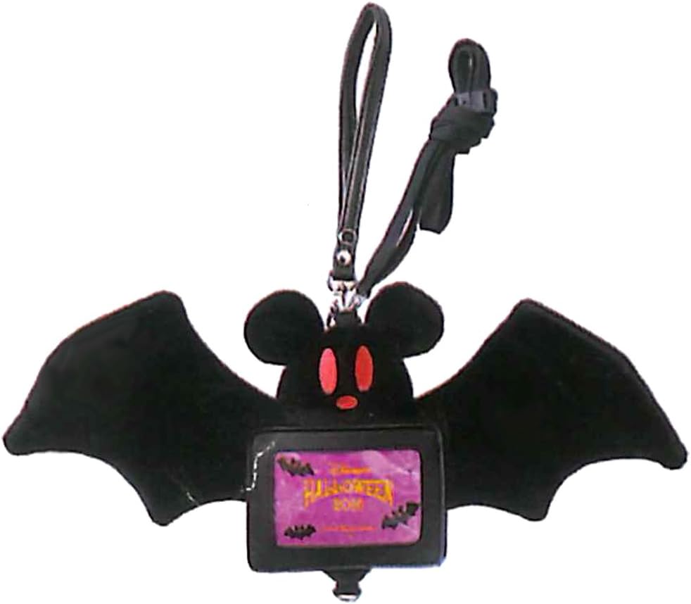 Amazon ディズニー ハロウィーン ハロウィン 16 コウモリ パスケース ミッキー 定期 Suica 入れ ディズニーリゾート限定 グッズ お土産 おもちゃ おもちゃ