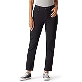 Levi Strauss Signature Gold Women's Totally Shaping Ultimate Ankle Straight Mid-Rise Stretch Denim Jeans