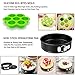 Instant Pot Accessories Set 14 Pcs, Pressure Cooker Accessories Fit Instant Pot 6,8 Qt - Steamer Basket, Springform Pan, Egg Rack, Egg Bites Mold, Oven Mitts, Silicone Trivet Mat, Magnetic Cheat Sheet