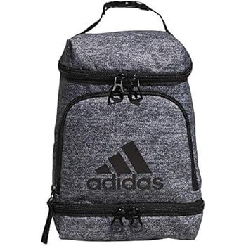 adidas Unisex Excel Insulated Lunch Bag, Onix Jersey/Black, ONE SIZE