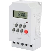 Din Rail Timer TM616 Weekly Programmable Timer 30A - Digital Time ...
