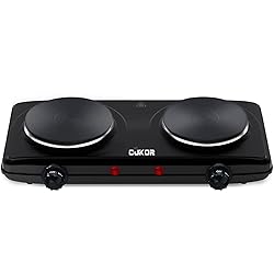 CUKOR Electric Hot Plate, Double Cast Iron 2